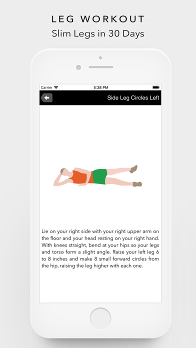 Leg, Thigh, Quad Home Workouts screenshot 4