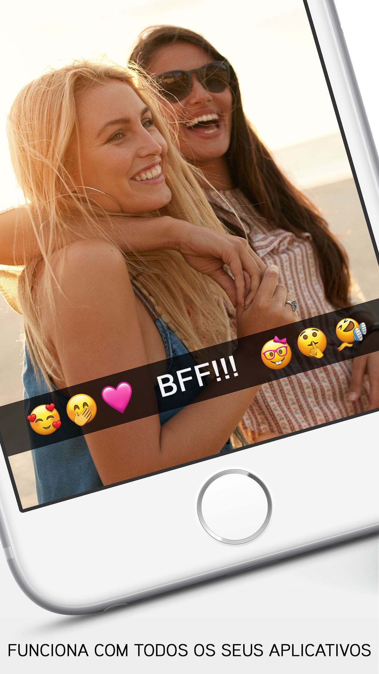 Screenshot do app Emoji>