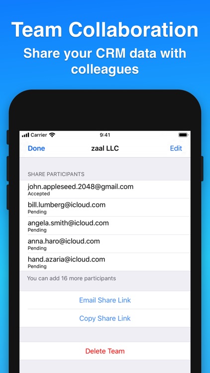 Contacts Journal CRM screenshot-5