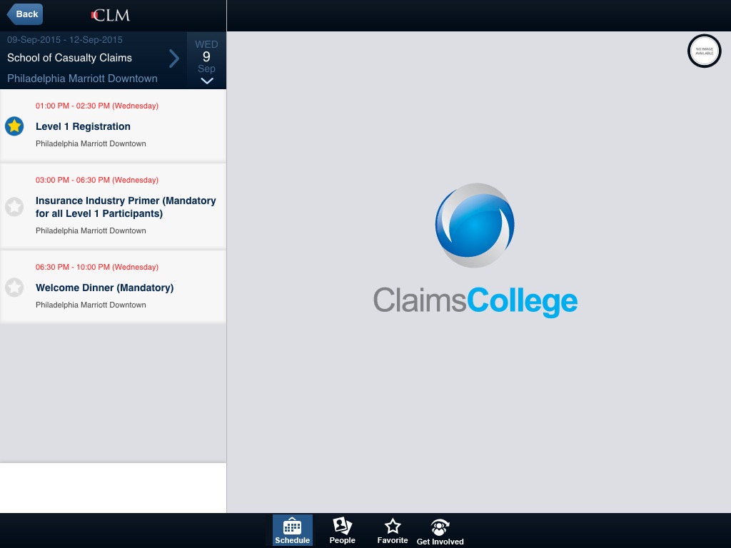 Claims College for iPad screenshot 3