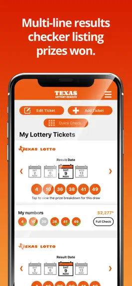 Game screenshot Texas Lotto Results hack