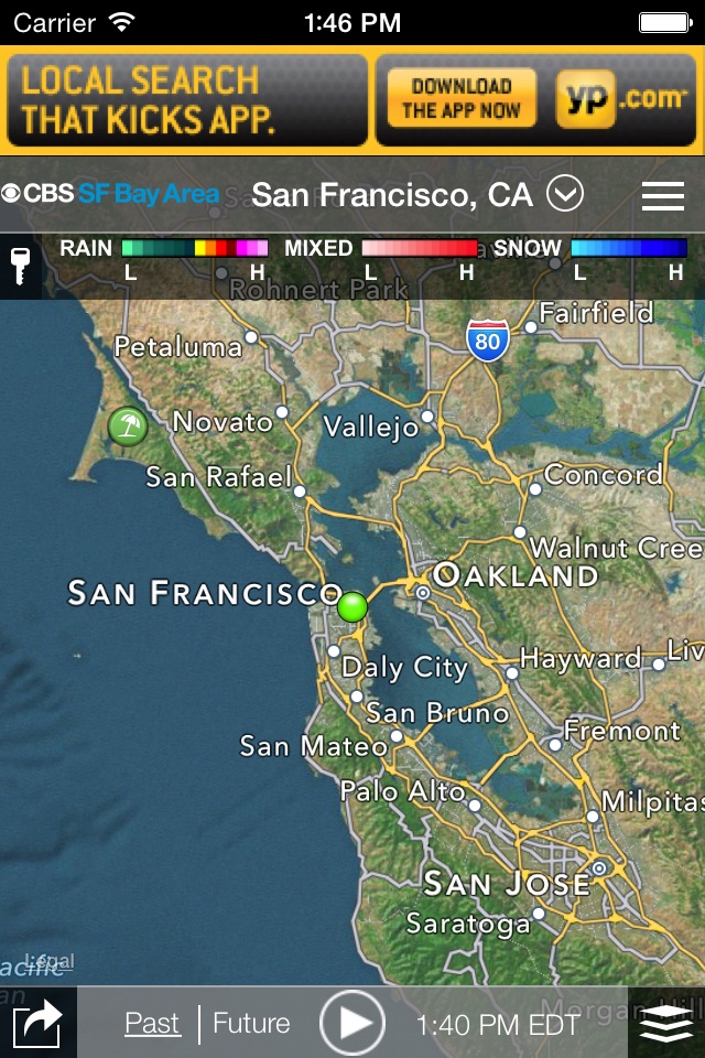 CBS SF Bay Area Weather screenshot 2