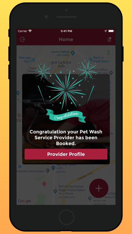 Pet Washing Service Customer screenshot-3