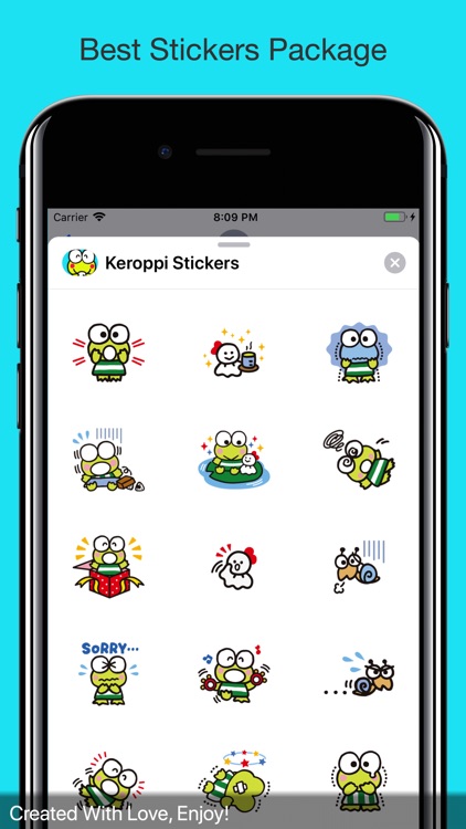 Keroppi Stickers