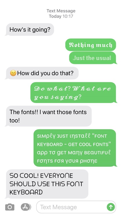 Font Keyboard - Get Cool Fonts