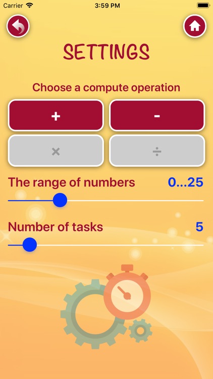 Task of math inequalities