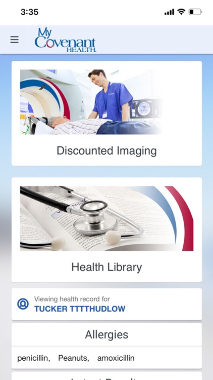 MyCovenantHealth