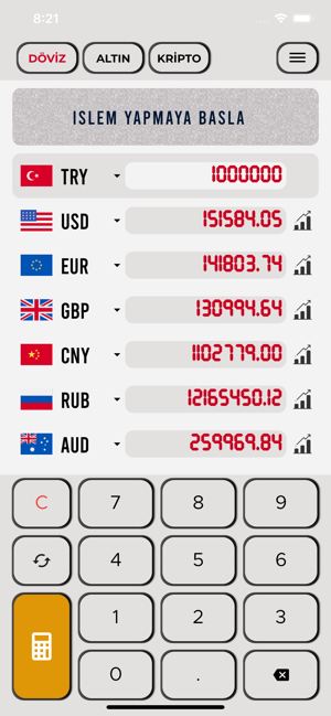 Döviz Çevirici Altın Hesaplama(圖7)-速報App