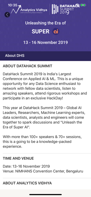 DataHack Summit 2019(圖2)-速報App