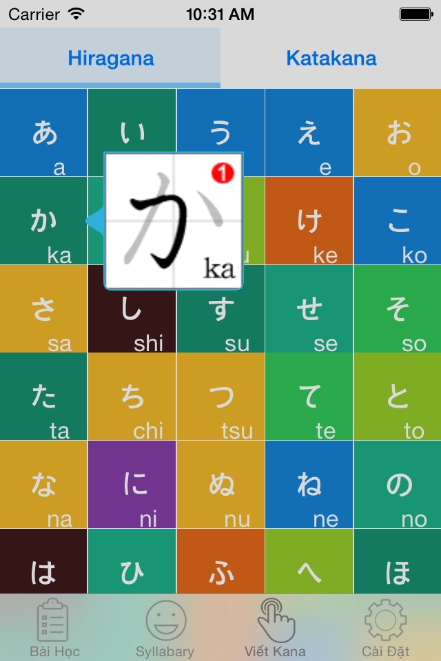 Học Tiếng Nhật Online screenshot 3