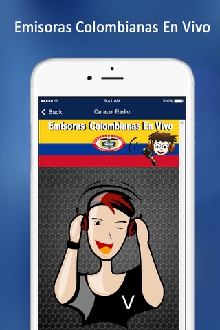 Emisoras Colombianas AM FM screenshot 2