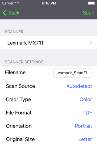 Lexmark Mobile Print screenshot 4