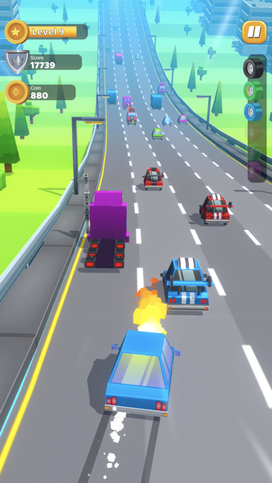 Color Car Crash screenshot 1