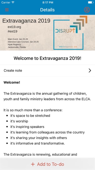 ELCA Youth Ministry Network screenshot 2
