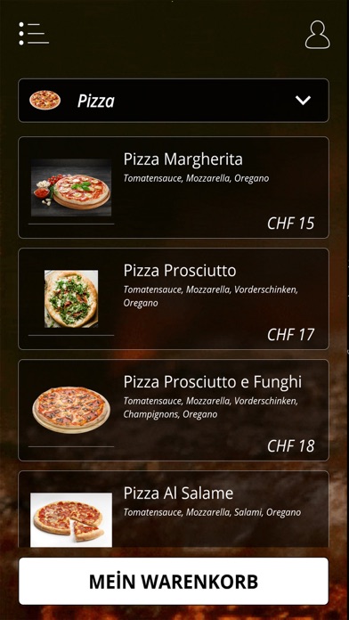 Janni Pizzakurier Wallisellen screenshot 2