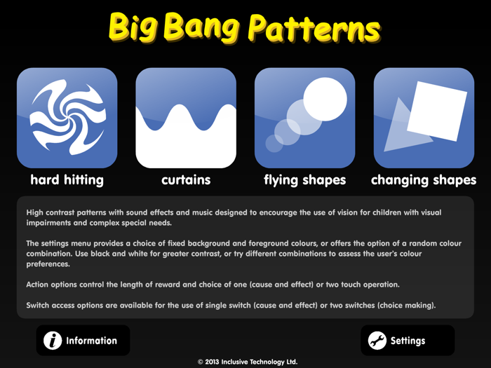 Big Bang Patterns