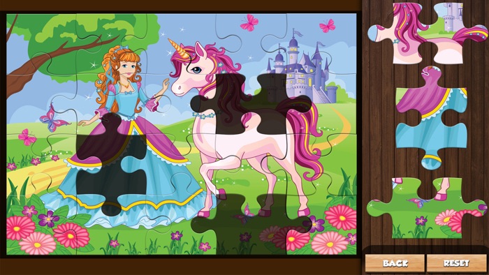 Unicorn Kids Puzzle Games