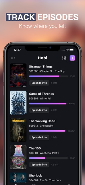 Hobi: TV Show Tracker & Trakt(圖1)-速報App