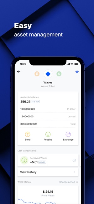 Waves Wallet & crypto exchange(圖3)-速報App