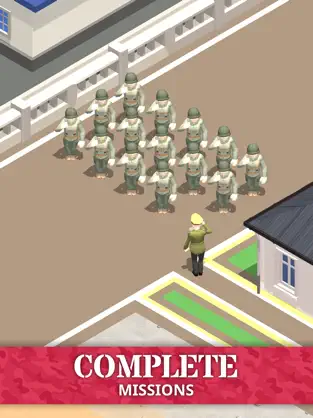 Screenshot 5 Idle Army Base: Tycoon Game iphone