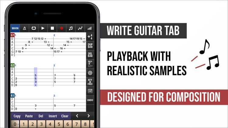 Jam Maestro: create guitar tab screenshot-0