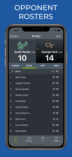 South Florida Football App(圖9)-速報App