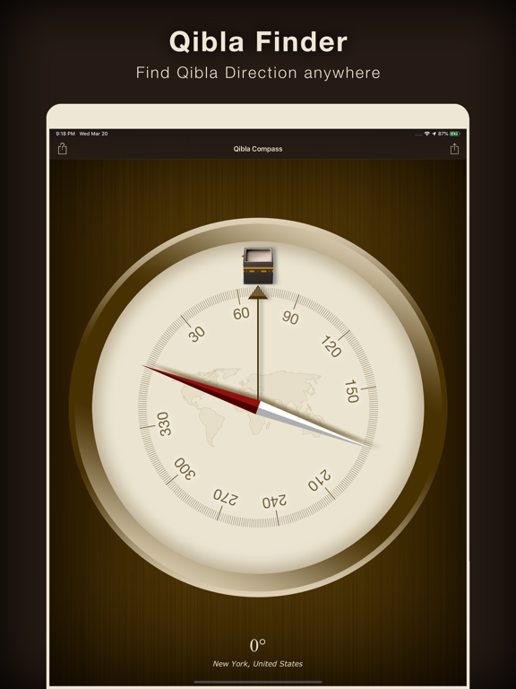 Qibla Compass - Free screenshot