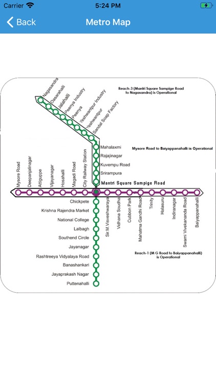 Bangalore Metro Route Planner screenshot-9