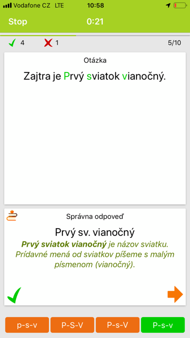 Slovenská gramatika screenshot 3