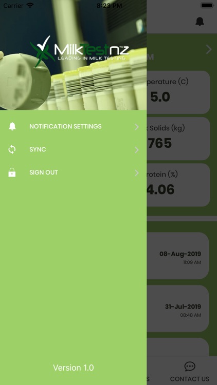 MilkTest NZ Milk Data Analyser