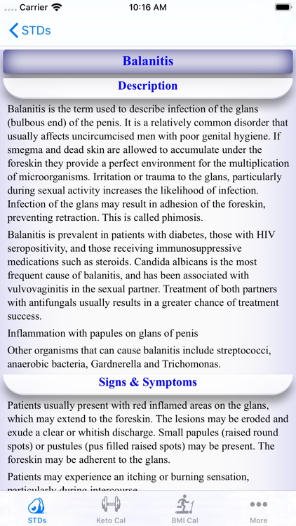 Sexually Transmitted (STDs)