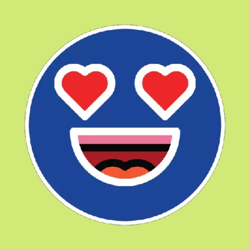 Blue Emojis Stickers icon