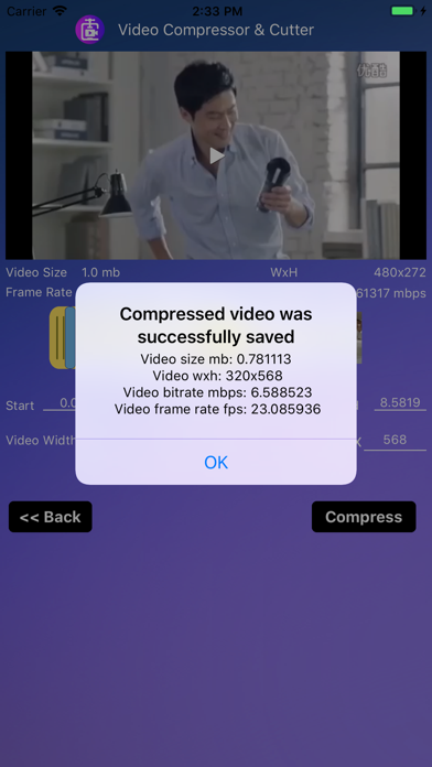 Video Compressor with Cutter screenshot 4