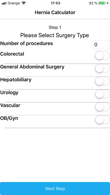 Hernia Calculator