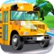 School Bus Car Wash Games