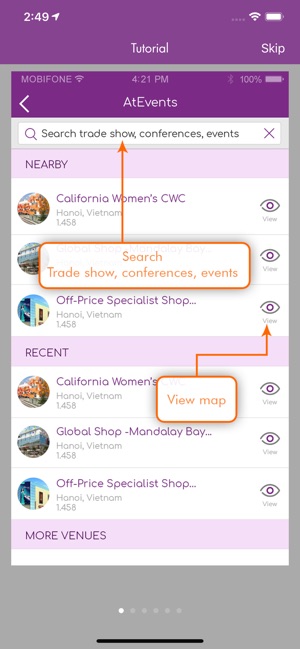 EventMeow mobile event app