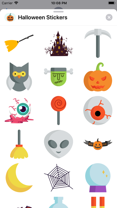 Happy Halloween Best Stickers screenshot 3