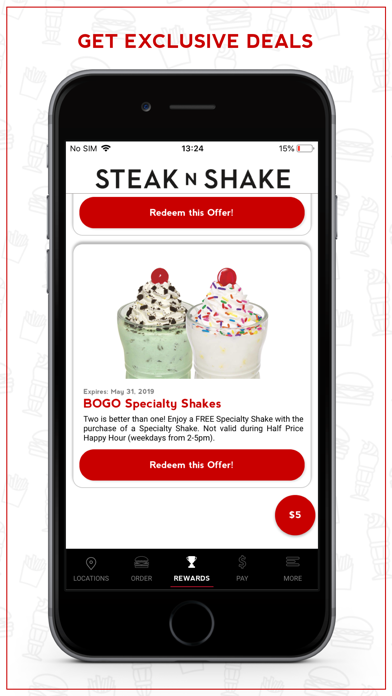 How to cancel & delete Steak 'n Shake Rewards Club from iphone & ipad 3