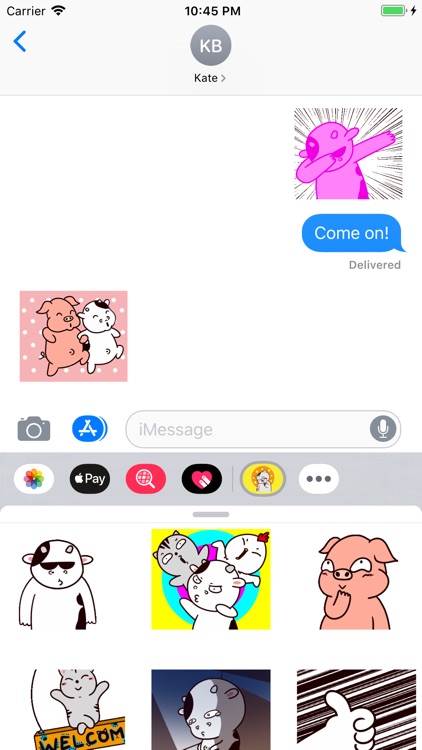 Funny Animal Animated Stickers