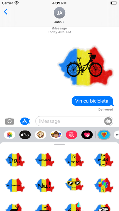 Romania Stickers screenshot 2