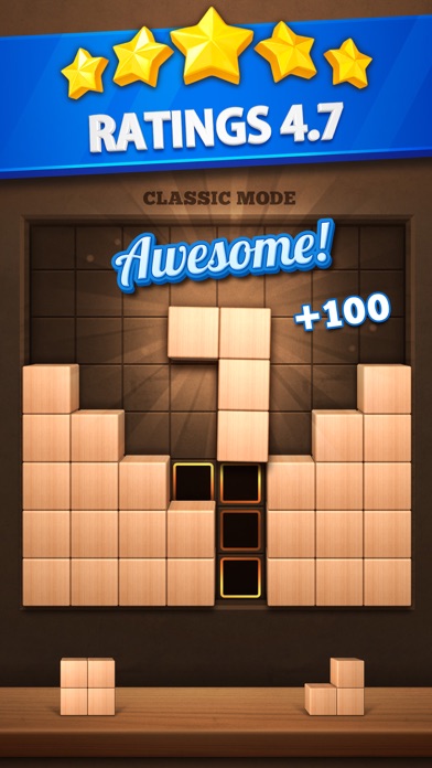 Wood Puzzle 3D Cube Block screenshot 1