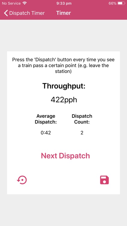 Dispatch Timer