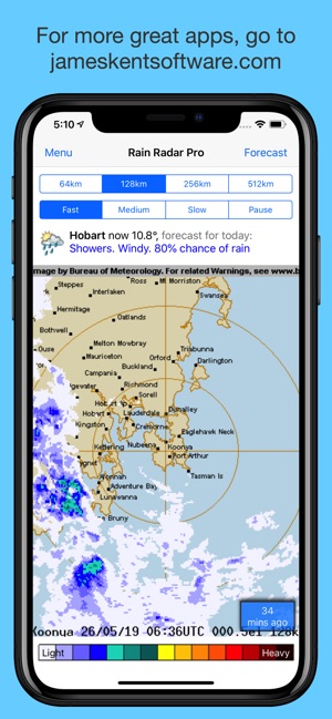 Rain Radar Lite - Aust Weather(圖4)-速報App