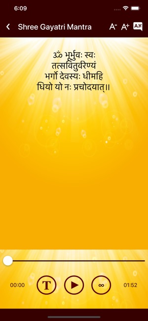 Gayatri Mantra Hd Audio On The App Store