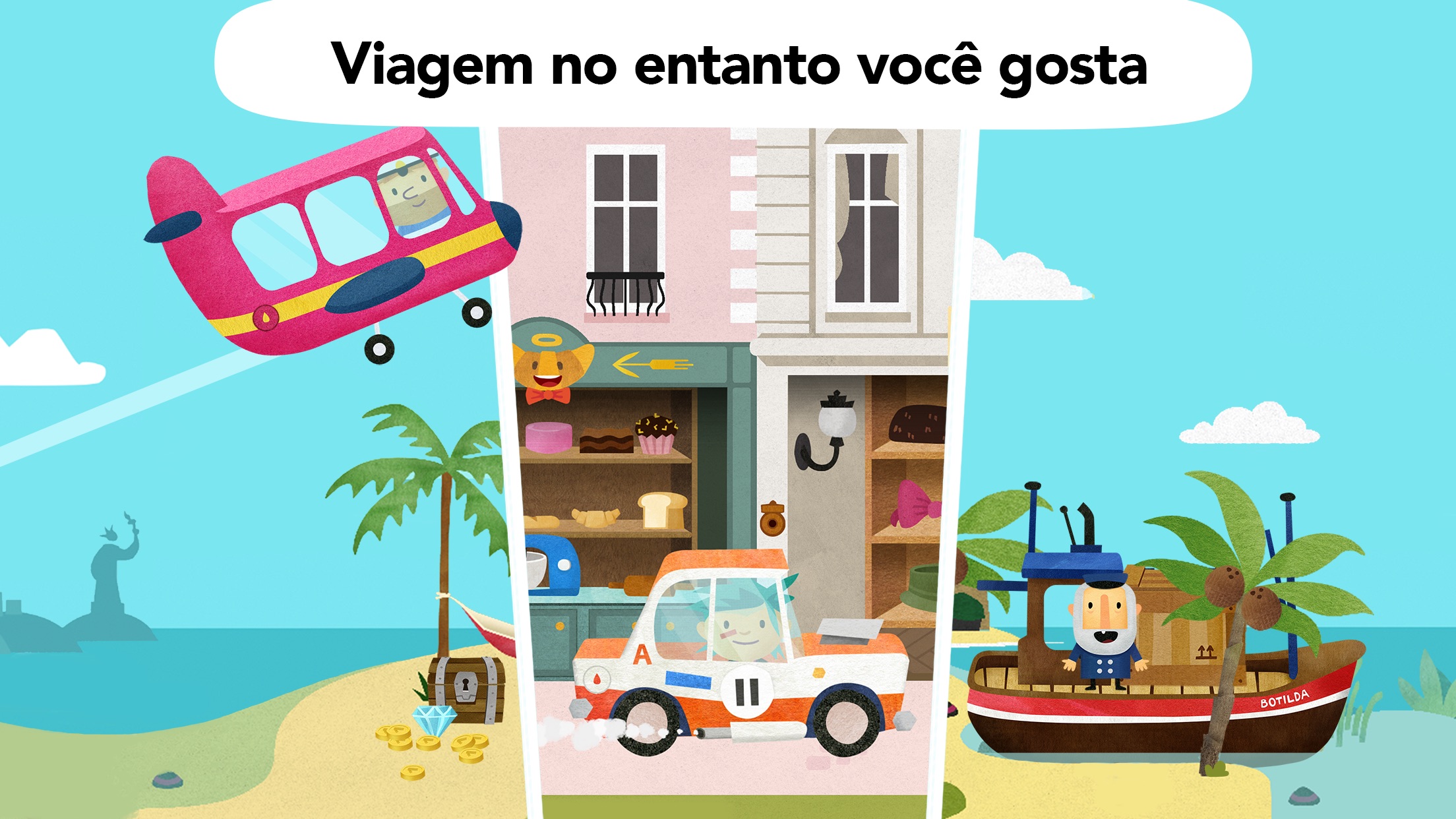Screenshot do app Fiete World - para crianças 4+