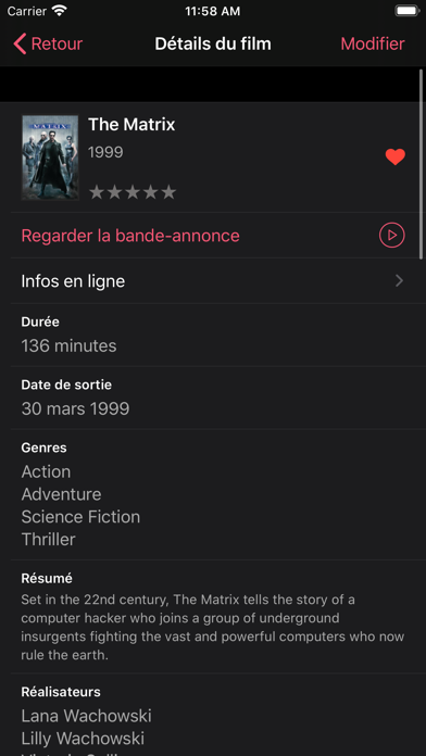 MovieBuddy Pro: Mes films MovieBuddy Pro: Mes films