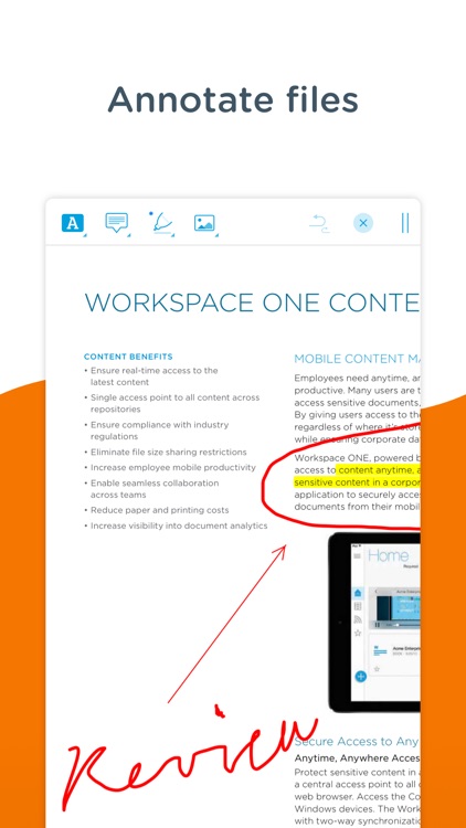Content - Workspace ONE screenshot-7