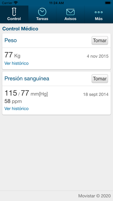 Seguimiento de mi salud. screenshot 2