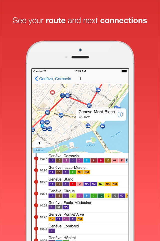 Swiss Public Transport App screenshot 4