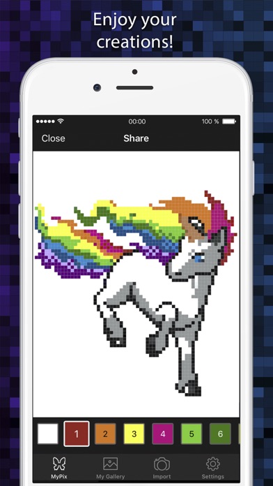 MyPix - Cool pixel coloring screenshot 2